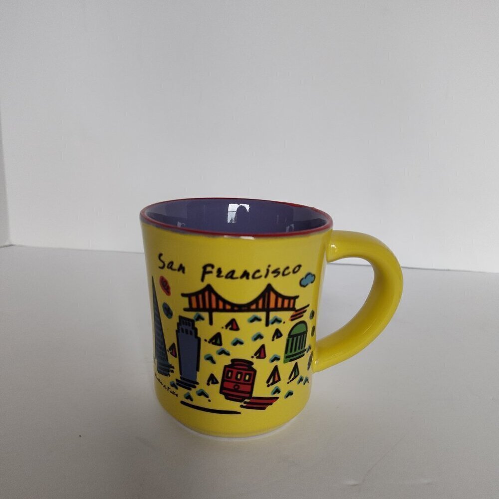 Yellow San Francisco Mug